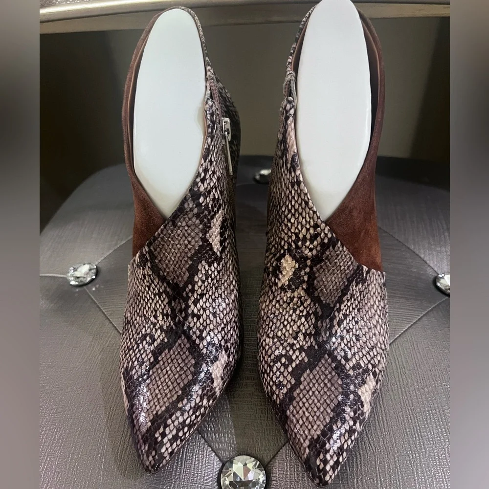Jessica Simpson python booties size 7 - Picture 3 of 7